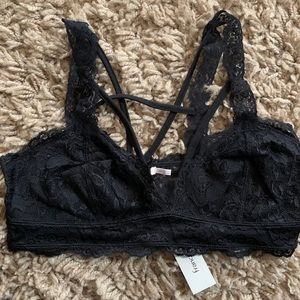 Brand New with Tag Black Lace Bralette size M